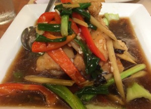 Snapper Filets with Black Bean Sauce