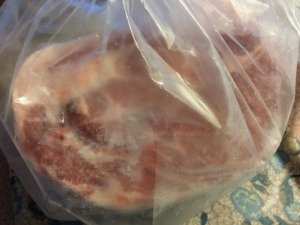 Frozen Pork Butt
